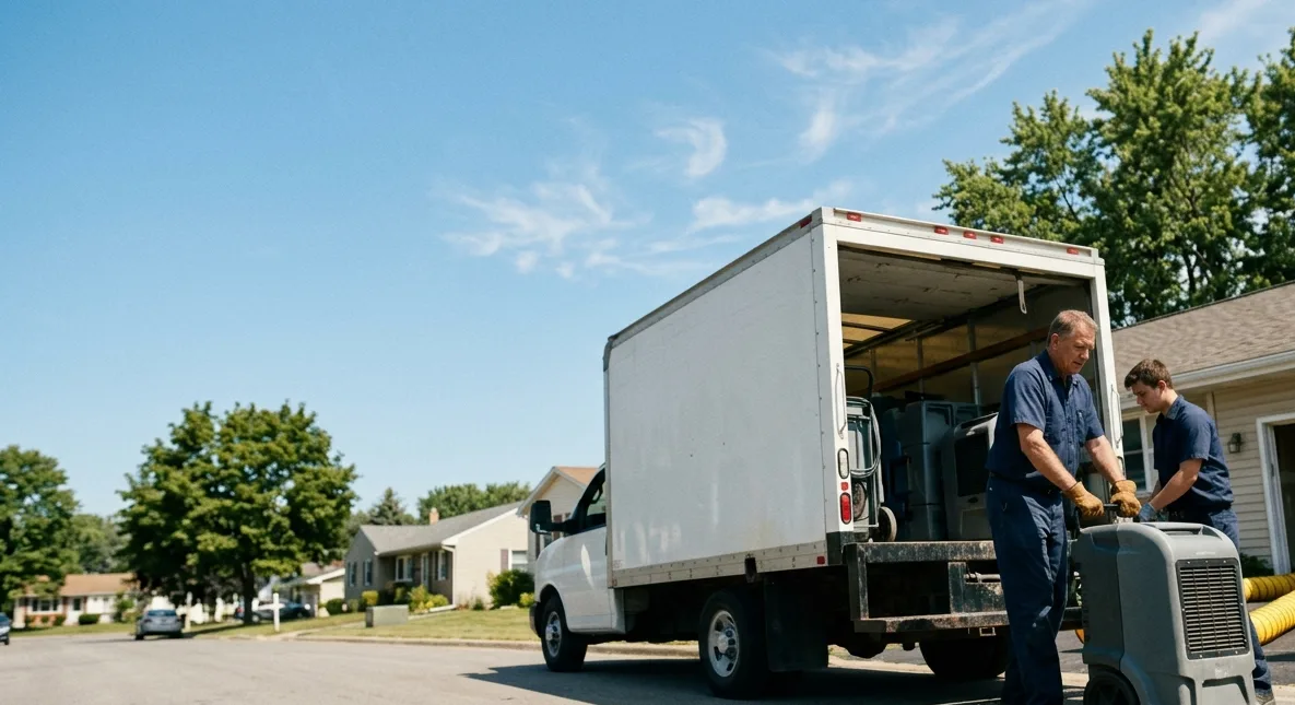 Water Damage Cleanup in Abingdon, IL near me